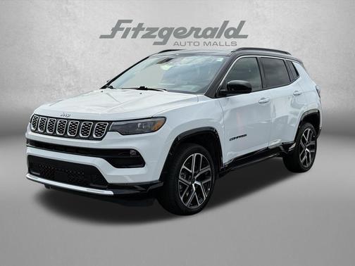 Bright White Clearcoat 2025 Jeep Compass Limited