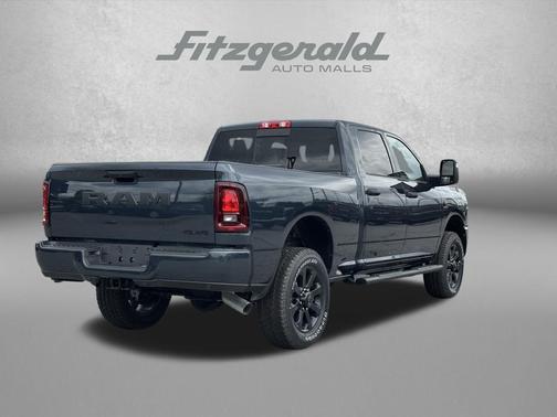 Forged Blue Metallic 2026 RAM 2500 Black Express Crew Cab 4x4 6'4' Box