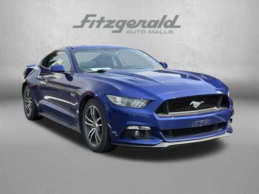 Deep Impact Blue Metallic 2016 Ford Mustang GT