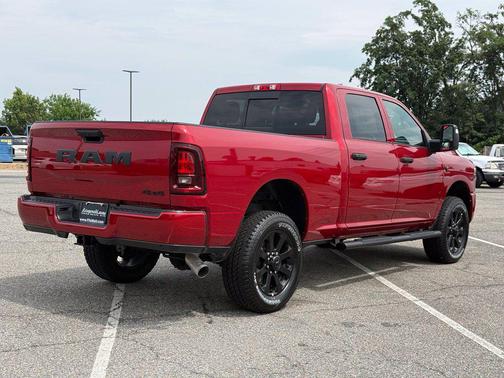 Molten Red Pearlcoat 2026 RAM 2500 Black Express Crew Cab 4x4 6'4' Box