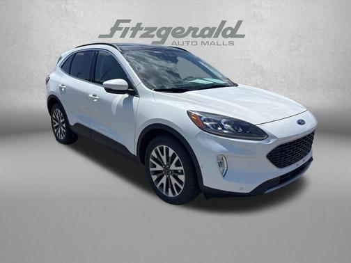 STAR WHITE METALLIC TRI-COAT 2020 Ford Escape Titanium