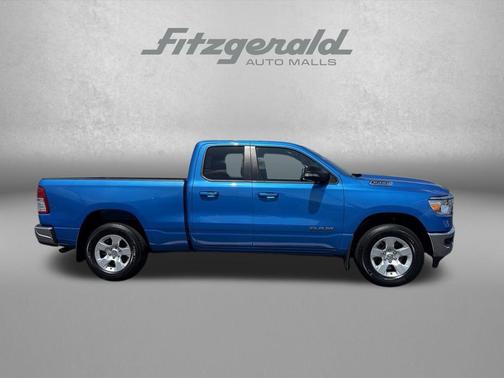 Hydro Blue Pearlcoat 2021 RAM 1500 Big Horn/Lone Star