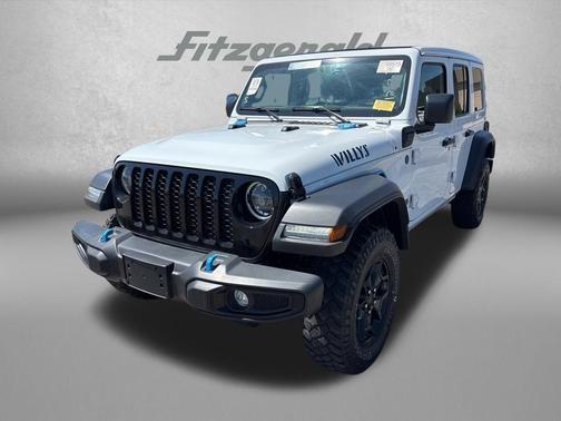 Bright White Clearcoat 2023 Jeep Wrangler 4xe Base