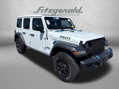 Bright White Clearcoat 2023 Jeep Wrangler 4xe Base