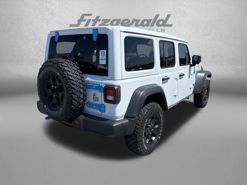Bright White Clearcoat 2023 Jeep Wrangler 4xe Base