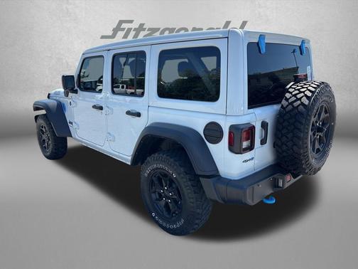 Bright White Clearcoat 2023 Jeep Wrangler 4xe Base
