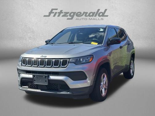 Billet Silver Metallic Clearcoat 2023 Jeep Compass Sport