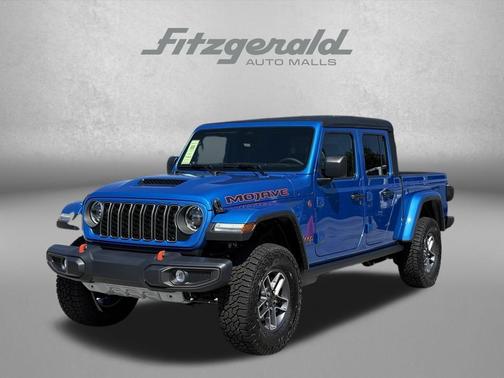 Hydro Blue Pearlcoat 2026 Jeep Gladiator Mojave 4x4