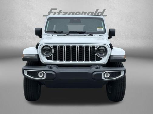 Bright White Clearcoat 2026 Jeep Wrangler 4-Door Sahara 4x4