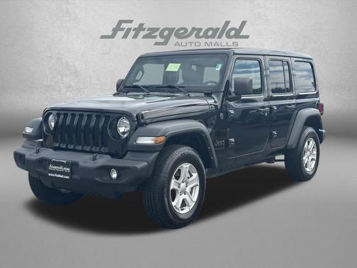 Black Clearcoat 2022 Jeep Wrangler Unlimited Sport