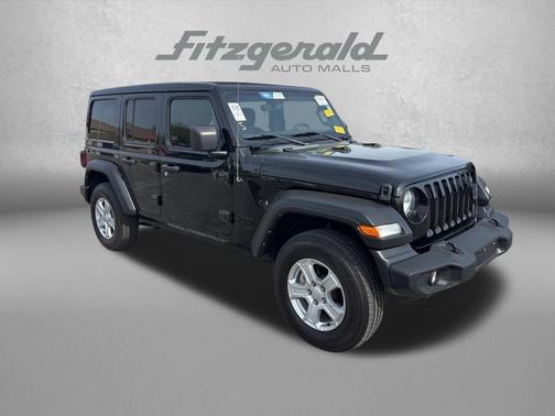Black Clearcoat 2022 Jeep Wrangler Unlimited Sport