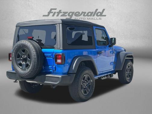 Hydro Blue Pearlcoat 2026 Jeep Wrangler Sport