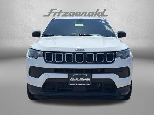 Bright White Clearcoat 2023 Jeep Compass Sport