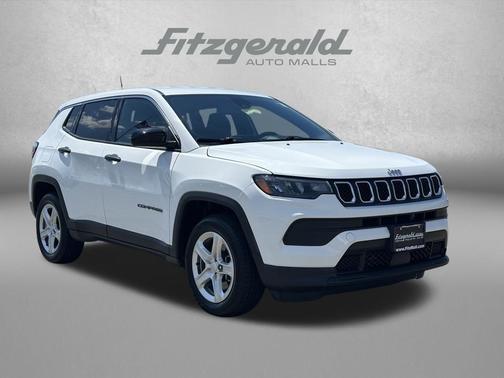 Bright White Clearcoat 2023 Jeep Compass Sport