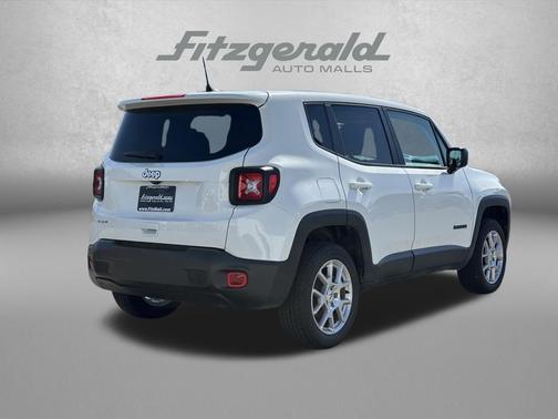 Alpine White Clearcoat 2023 Jeep Renegade Latitude