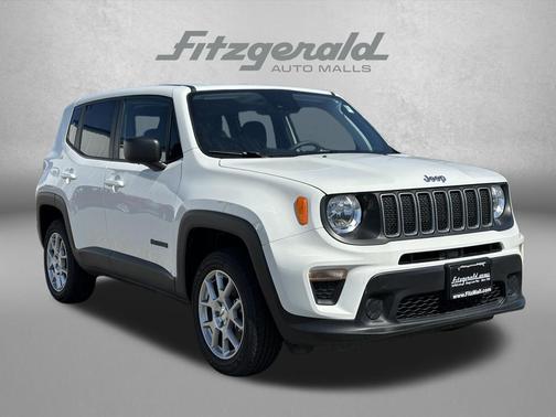 Alpine White Clearcoat 2023 Jeep Renegade Latitude