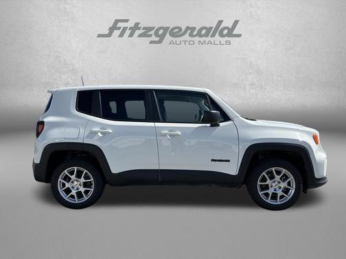 Alpine White Clearcoat 2023 Jeep Renegade Latitude