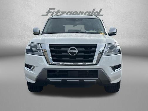 Aspen White TriCoat Pearl 2022 Nissan Armada Platinum 4WD