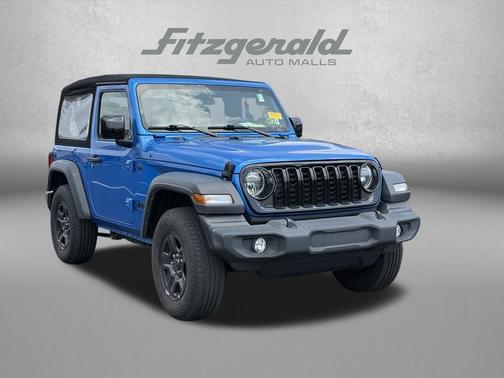 Hydro Blue Pearlcoat 2024 Jeep Wrangler Sport