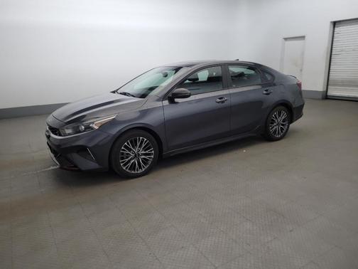 Gravity Gray 2022 Kia Forte GT-Line