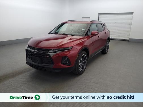 Red 2022 Chevrolet Blazer RS