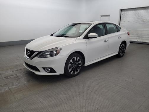 Aspen White Tricoat 2019 Nissan Sentra SR