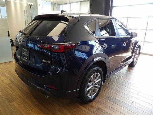 Deep Crystal Blue Mica 2025 Mazda CX-5 2.5 S Preferred Package