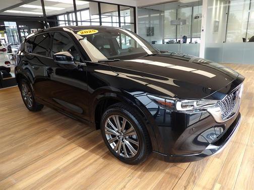 Jet Black Mica 2025 Mazda CX-5 2.5 Turbo Signature