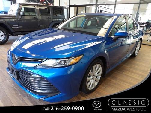 Blue Streak Metallic 2019 Toyota Camry LE Sedan