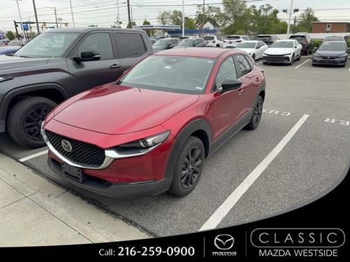 Soul Red Crystal Metallic 2024 Mazda CX-30 Select