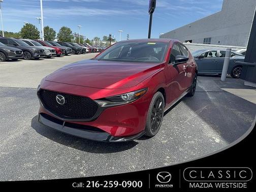Soul Red Crystal Metallic 2026 Mazda Mazda3 AWD w/Premium Package