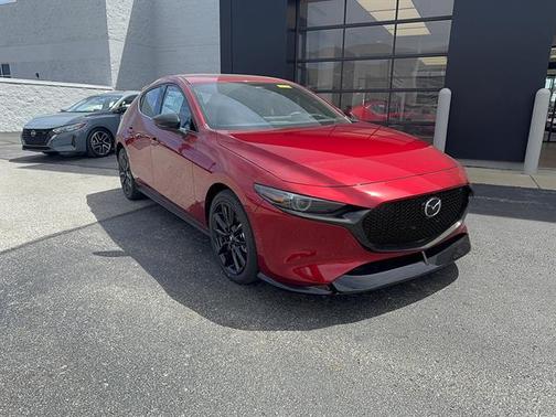 Soul Red Crystal Metallic 2026 Mazda Mazda3 AWD w/Premium Package