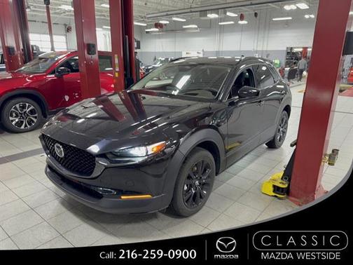 Jet Black Mica 2025 Mazda CX-30 Premium Package