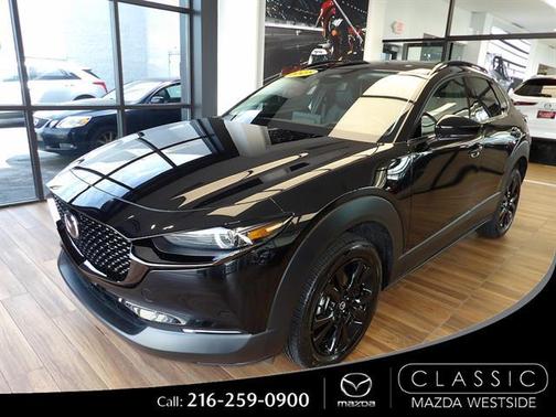 Jet Black Mica 2025 Mazda CX-30 Premium Package