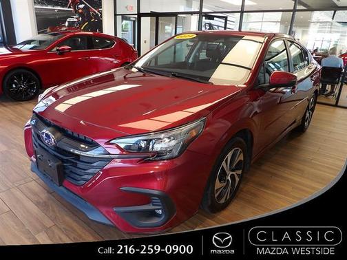 Crimson Red Pearl 2024 Subaru Legacy Premium