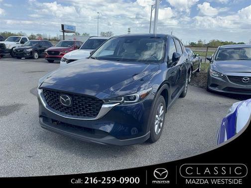 Deep Crystal Blue Mica 2023 Mazda CX-5 2.5 S Preferred Package