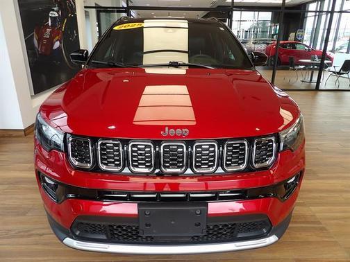 Red 2025 Jeep Compass Limited
