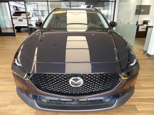 Deep Crystal Blue Mica 2025 Mazda CX-30 Premium Package