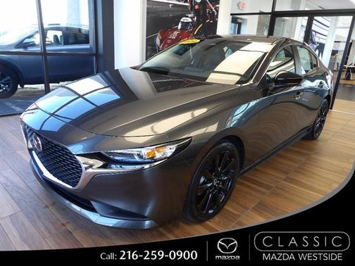 Machine Gray Metallic 2024 Mazda Mazda3 FWD w/Select Package