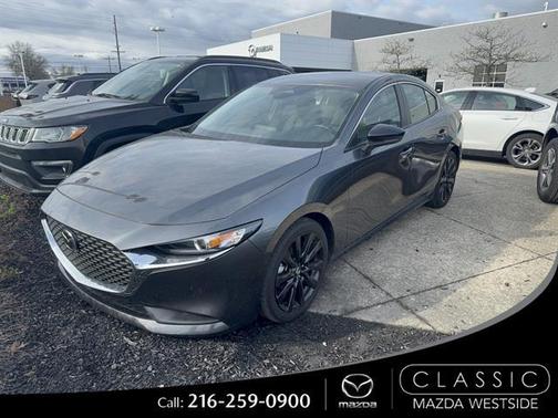 Machine Gray Metallic 2024 Mazda Mazda3 FWD w/Select Package