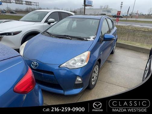 Blue Streak Metallic 2012 Toyota Prius c Three