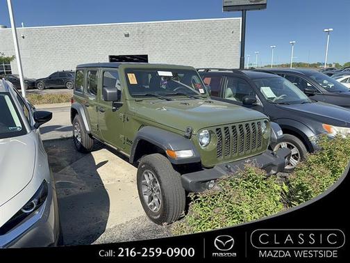 Sarge Green 2024 Jeep Wrangler Sport