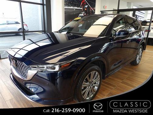 Deep Crystal Blue Mica 2025 Mazda CX-5 2.5 Turbo Signature