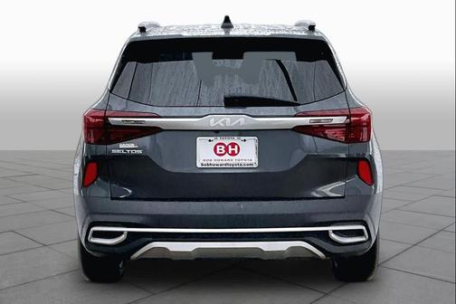 Gravity Gray 2023 Kia Seltos SX Turbo