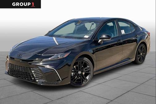 Midnight Black Metallic 2026 Toyota Camry Nightshade