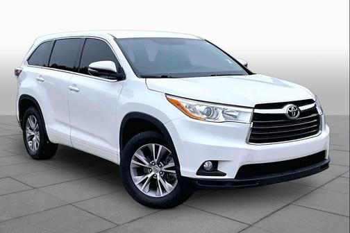 Blizzard Pearl 2015 Toyota Highlander LE Plus