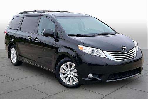 Black 2011 Toyota Sienna XLE Limited