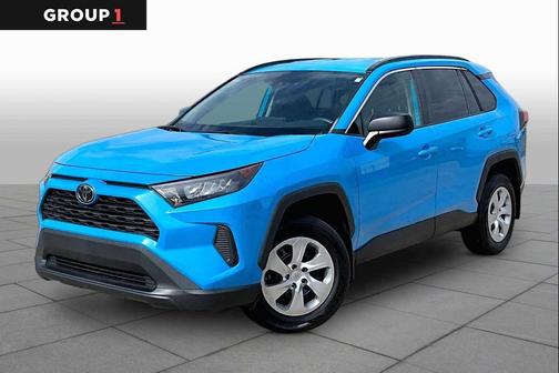 Blue Flame 2021 Toyota RAV4 LE