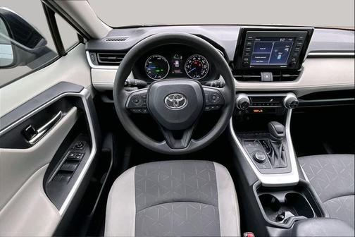 Silver Sky Metallic 2021 Toyota RAV4 Hybrid XLE