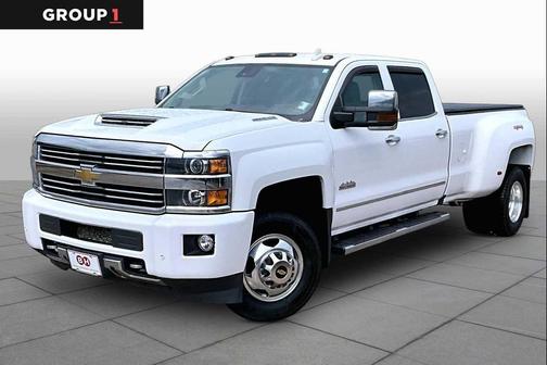 Summit White 2017 Chevrolet Silverado 3500 High Country